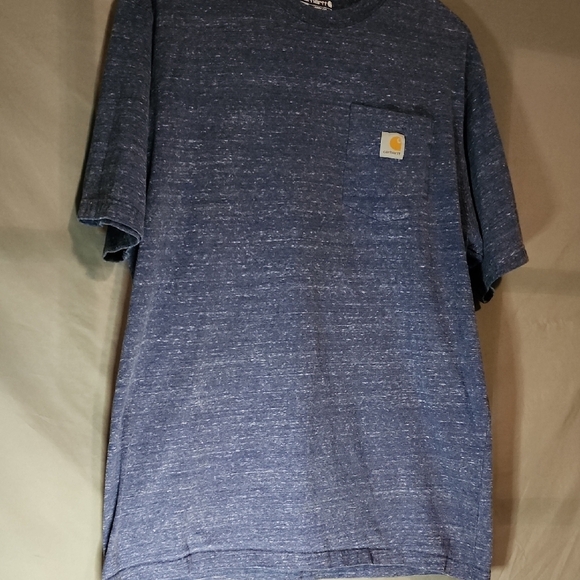 Carhartt Men's Blue Heather Tee - Picture 3 of 6
